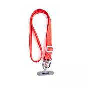 SKINARMA 日本東京 Scout 手機通用掛繩（附墊片）  紅色