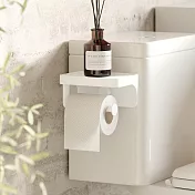 《Umbra》Flex吸盤壁掛捲筒衛生紙架 | 廁所紙巾架 擦手紙架