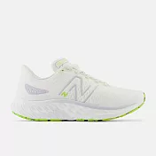 New Balance  女慢跑鞋-白綠-WEVOZCS3-D US8 白色