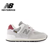 New Balance 574系列 中大童 休閒鞋 -灰-PV574KBR-W 20 灰色