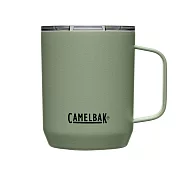 【美國CamelBak】350ml Camp Mug 不鏽鋼露營保溫馬克杯(保冰)  灰綠