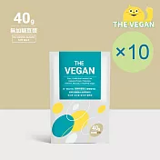 【THE VEGAN 樂維根】純素植物性優蛋白-無加糖豆漿(40g) x 10包