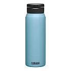 【美國CamelBak】1000ml Fit Cap完美不鏽鋼保溫瓶(保冰) 灰藍