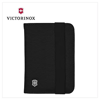 VICTORINOX 瑞士維氏 TA 5.0單層護照包RFID/黑 610606
