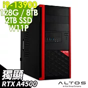 Acer Altos P150F8 高階水冷工作站 i9-13900/128G/8TB HDD+2TB SSD/RTX A4500_20G/1200W/W11P