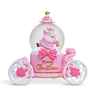 O’Pretty 歐沛媞 聖誕水晶球擺飾(20.5X13.2X22cm)-多色可選 粉色