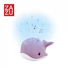ZAZU 荷蘭 安撫音樂投影燈音樂鈴 海洋好朋友系列- 紫色