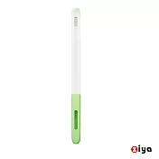 [ZIYA] Apple Pencil 2 精緻矽膠保護套 方樸果凍款 無 果凍粉綠色