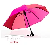 長毛象-德國[EuroSCHIRM] 全世界最強雨傘品牌 BIRDIEPAL OUTDOOR / 戶外專用風暴傘 (紫紅)