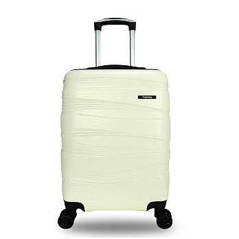 DF travel - 愛丁堡系列PC霧面密碼鎖28吋ABS旅行箱 - 多色可選 白色