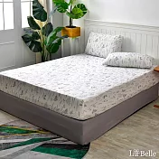 義大利La Belle《莎維娜》單人海島針織床包枕套組