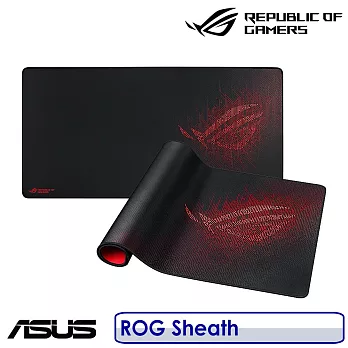 ASUS 華碩 ROG Sheath 大尺寸 專業電競鼠墊 900x440x3mm
