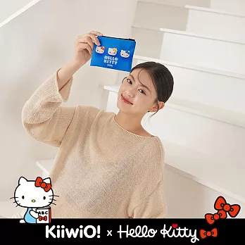 Hello Kitty x Kiiwi O! 聯名款．50th.好實用多用途收納包  凱蒂3連拍