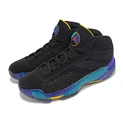 Nike 籃球鞋 Air Jordan 38 XXXVIII PF Aqua 黑 藍 男鞋 AJ 喬丹 氣墊 DZ3355-001