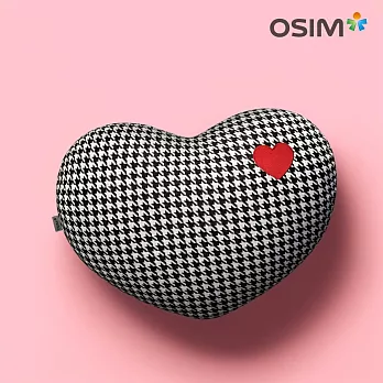 OSIM 愛心暖摩枕-心心相印 OS-2213 (按摩枕/肩頸按摩/溫熱/抱枕) 愛心刺繡