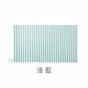 【E.dot】質感簡約防燙隔熱餐桌墊 -2入組 淺藍
