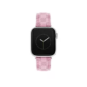 【Steve Madden】Apple watch 品牌格紋蘋果錶帶  38/40/41 mm 俏麗粉