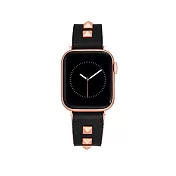 【Steve Madden】Apple watch 率性鉚釘蘋果錶帶 38/40/41 mm 時尚黑