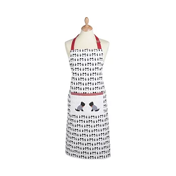 《KitchenCraft》平口單袋圍裙(蘇格蘭?) | 廚房圍裙 料理圍裙 烘焙圍裙