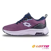 【LOTTO 義大利】女 SPEEDRIDE 801 防潑水氣墊跑鞋- 23cm 紫