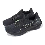 Asics 慢跑鞋 GT-2000 12 GTX 男鞋 黑 綠 防水 輕量 回彈 支撐 路跑 運動鞋 亞瑟士 1011B687001