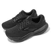 Brooks 慢跑鞋 Glycerin GTS 21 D 女鞋 寬楦 黑 回彈 透氣 甘油系列 路跑 厚底 運動鞋 1204091D020