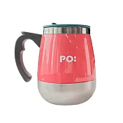【PO:Selected】丹麥不鏽鋼咖啡保溫胖胖杯450ml (共4色) 珊瑚粉