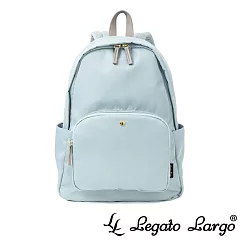 Legato Largo Lieto 舒肩系列 沉穩純色後背包─ 淺藍色