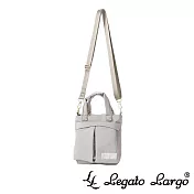 Legato Largo 2WAY 柔色率性手提斜背兩用頭盔包 Mini size- 奶茶色