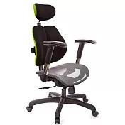 GXG 高雙背網座 工學椅(2D滑面金屬扶手)  TW-2804 EA6
