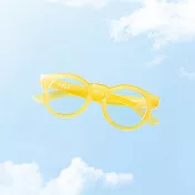 AENI iLO兒童護眼濾藍光眼鏡 4~7歲 (抗UV400一年安心保固) 太陽公公(黃) 太陽公公