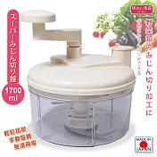 日本下村工業 日本製 手動式蔬菜切碎器 切菜器 食物打碎機 切丁器(大)1入