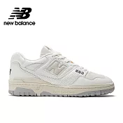 NEW BALANCE  550系列 男女休閒鞋-白灰-BB550PWG-D US10.5 白色
