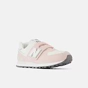 New Balance 574 中大童休閒鞋-粉-PV574ABK-W 20 粉紅色