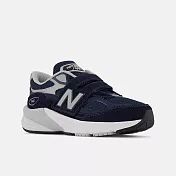 New Balance 990 中大童休閒鞋-藍-PV990NV6-W 20 藍色