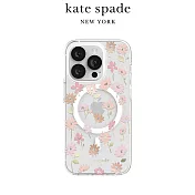 【kate spade】iPhone 15系列 MagSafe 精品手機殼 初春花語 iPhone 15 Pro Max