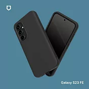 犀牛盾 Samsung Galaxy S23 FE (6.4吋) SolidSuit 經典防摔背蓋手機保護殼- 經典黑