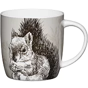 《KitchenCraft》骨瓷馬克杯(松鼠) | 水杯 茶杯 咖啡杯