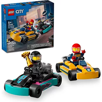 樂高LEGO 城市系列 - LT60400 卡丁車和賽車手