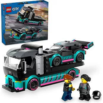 樂高LEGO 城市系列 - LT60406 賽車和汽車運輸車