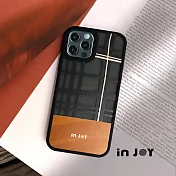 INJOYmall for iPhone 15 Pro Max 英倫格紋 磨砂手感 防摔手機殼