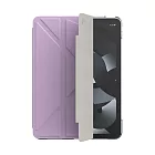 JTLEGEND iPad Air 10.9吋 Ness Pro 相機快取多角度折疊防潑水保護殼(含筆槽磁扣) 紫