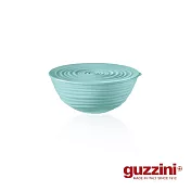 【Guzzini】Tierra環保材質圓形保鮮盒（含蓋）18cm  ‧豆沙綠