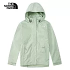 The North Face MOUNTAIN ZIP-IN JACKET女 防水透氣外套-綠-NF0A88RTI0G L 綠色
