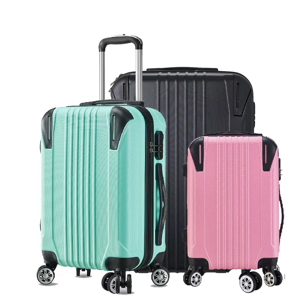 SINDIP 就是愛旅行 護角24吋行李箱(靜音萬向飛機輪) 24吋 綠