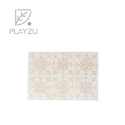 PLAYZU 歐美設計無毒巧拼地墊 波斯花系列 (62x62x1.2cm) 6入組 - 沙之舞