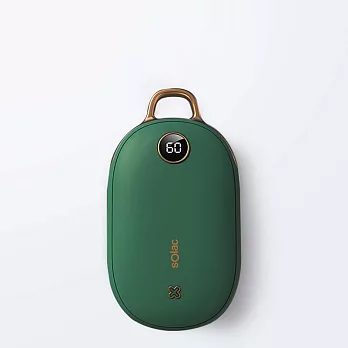【SOLAC】充電式暖暖包 SJL-C02 綠色
