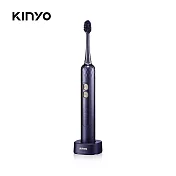 【KINYO】極淨美型聲波電動牙刷|潔牙|智能|洗牙機 ETB-860 藍