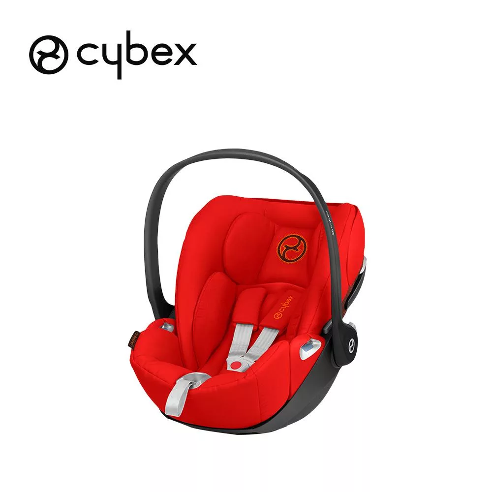 Cybex 德國 Cloud Z i-Size 頂級輕量180度旋轉嬰兒提籃 - 橘金