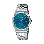 【Casio 卡西歐】【贈送錶盒】 MTP-B145D 石英錶 三針 日期顯示 復古 時尚 極簡設計 潮水藍